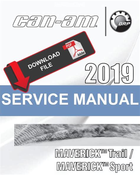 can am maverick trail repair manual